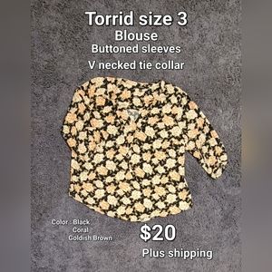 Torrid blouse
